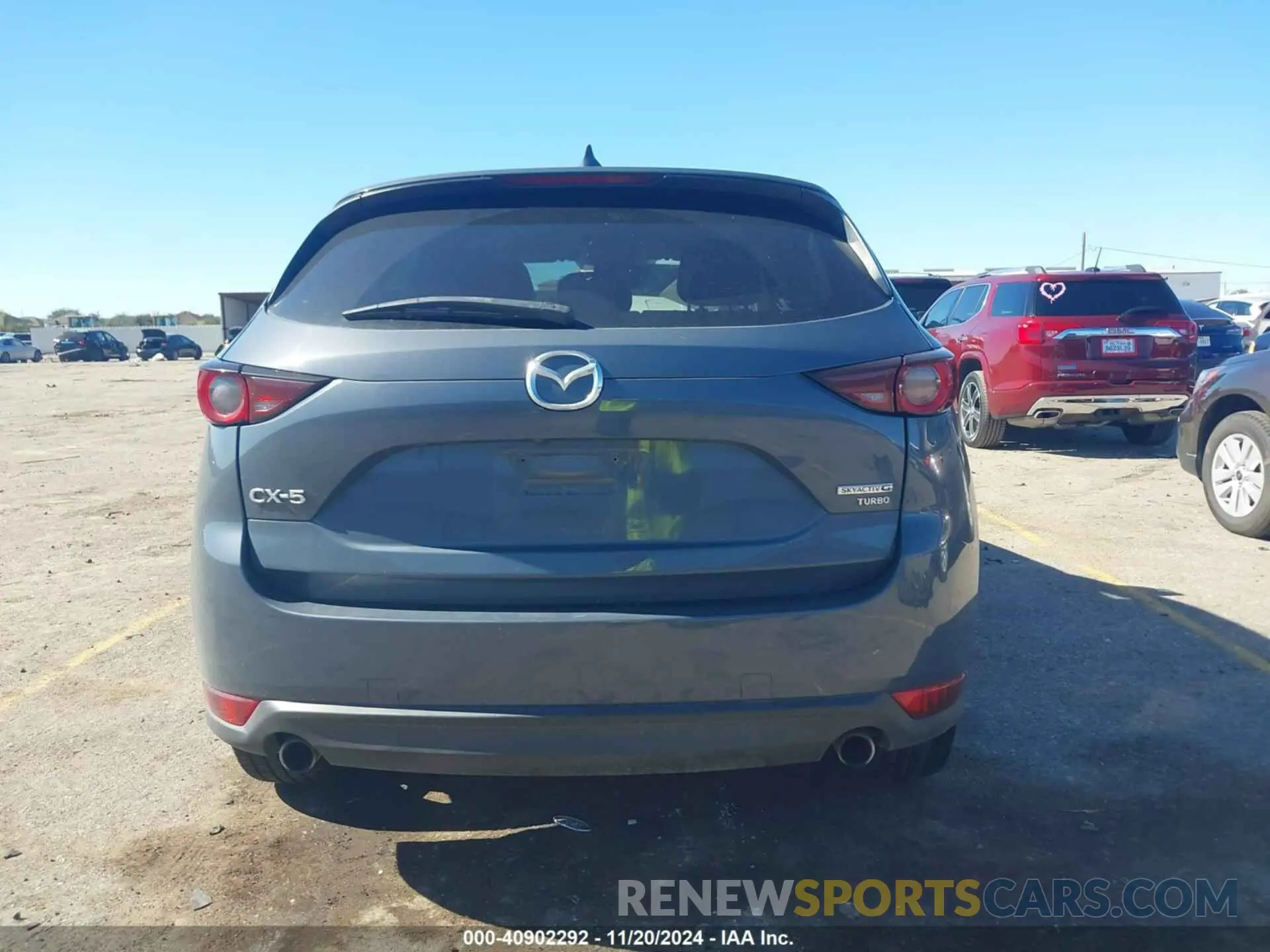 16 fotografías del automóvil dañado JM3KFACY3M0375683 MAZDA CX-5 2021