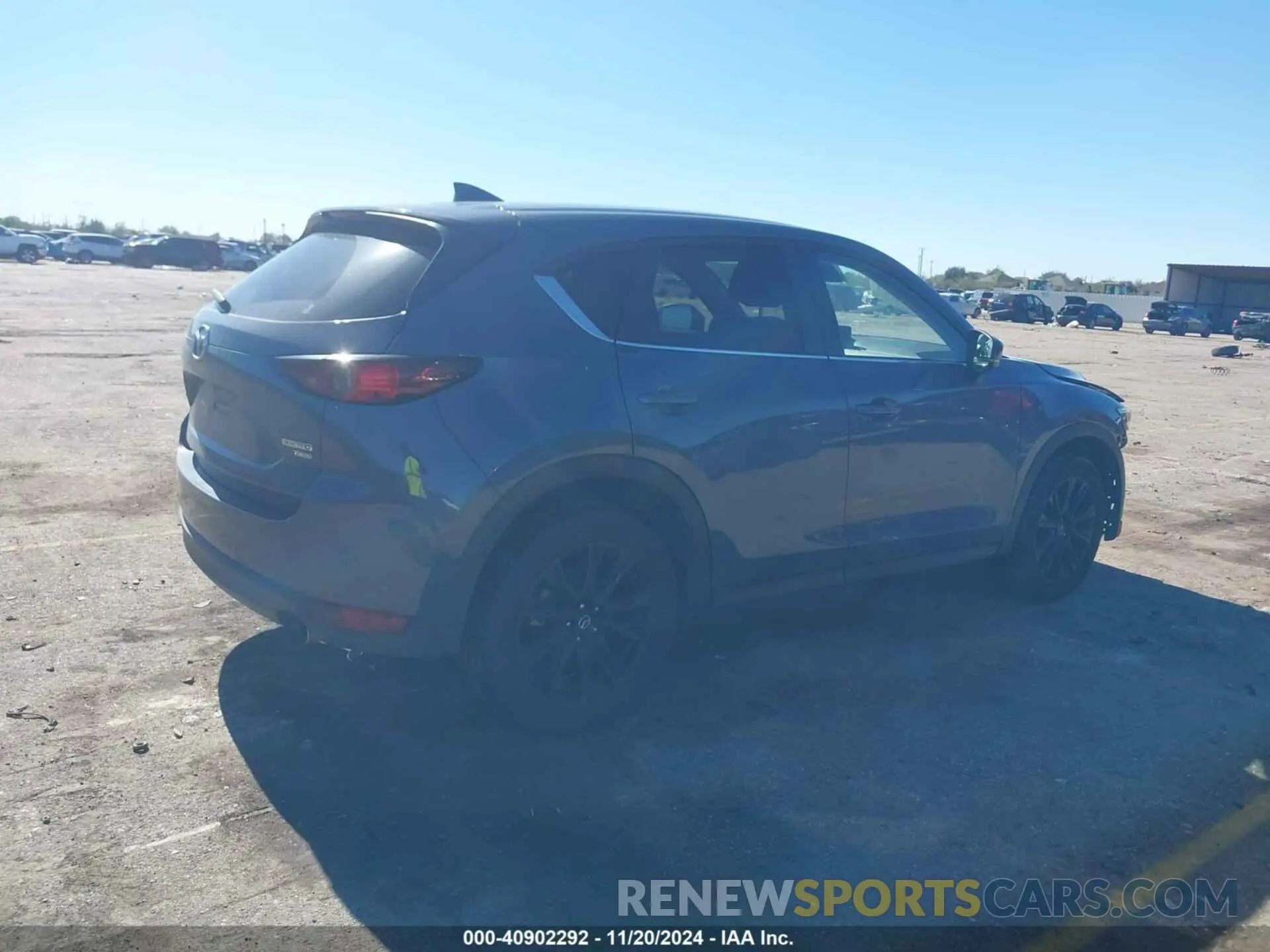 4 fotografías del automóvil dañado JM3KFACY3M0375683 MAZDA CX-5 2021
