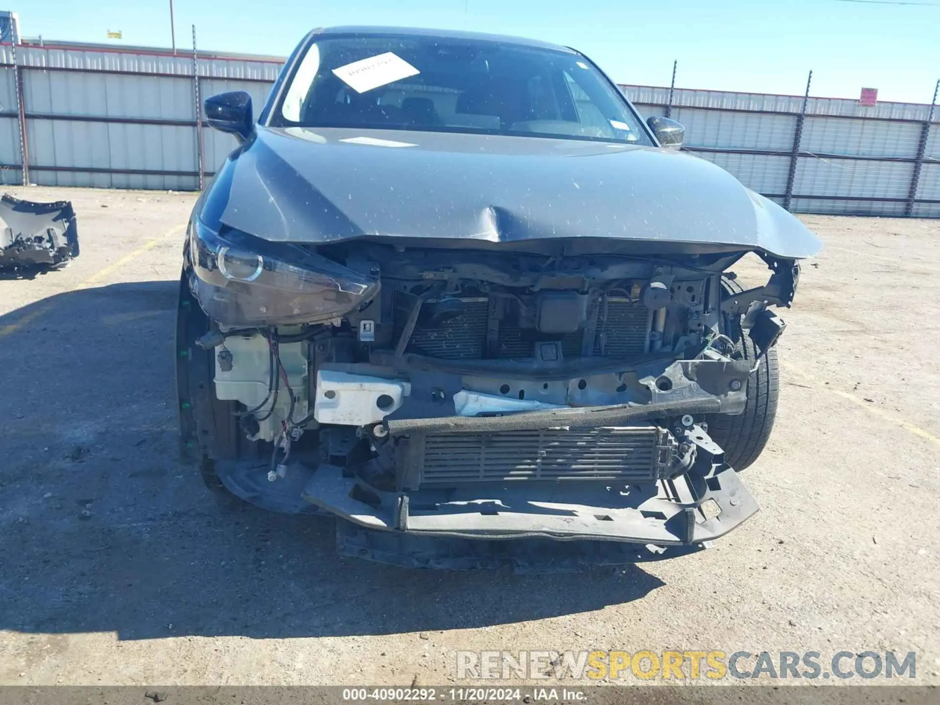 6 fotografías del automóvil dañado JM3KFACY3M0375683 MAZDA CX-5 2021
