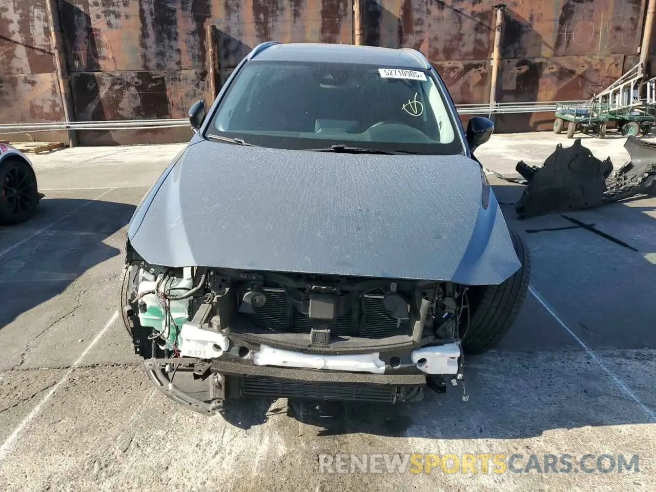 5 fotografías del automóvil dañado JM3KFACY7M0369238 MAZDA CX-5 2021