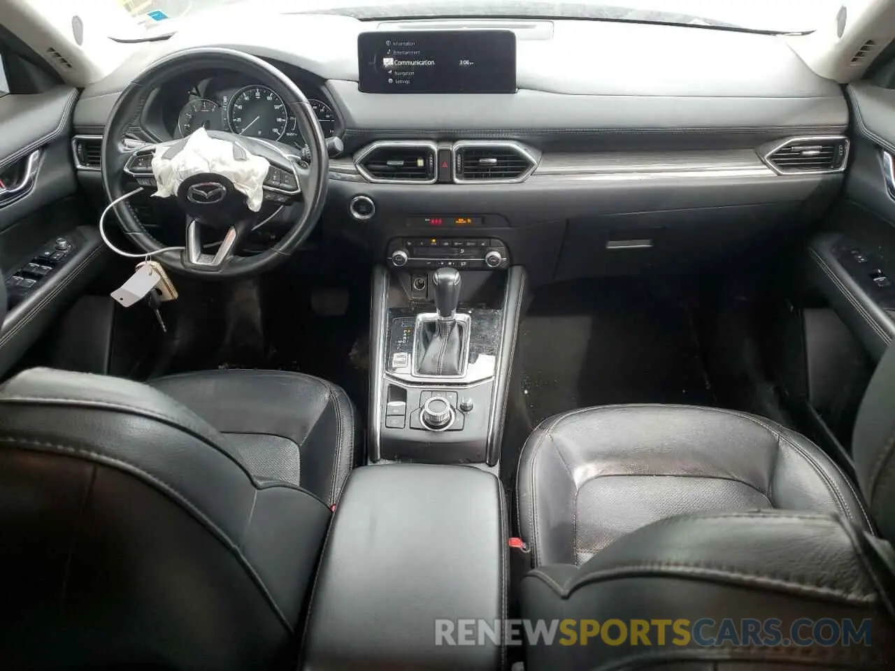 8 fotografías del automóvil dañado JM3KFADM0M1317942 MAZDA CX-5 2021