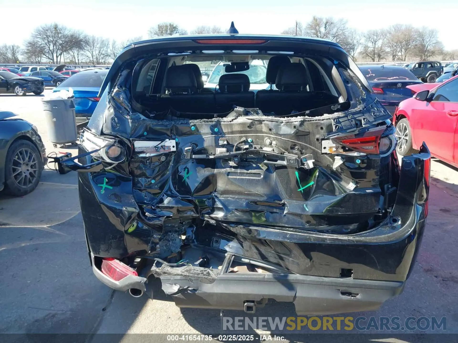 6 fotografías del automóvil dañado JM3KFADM1M0406098 MAZDA CX-5 2021