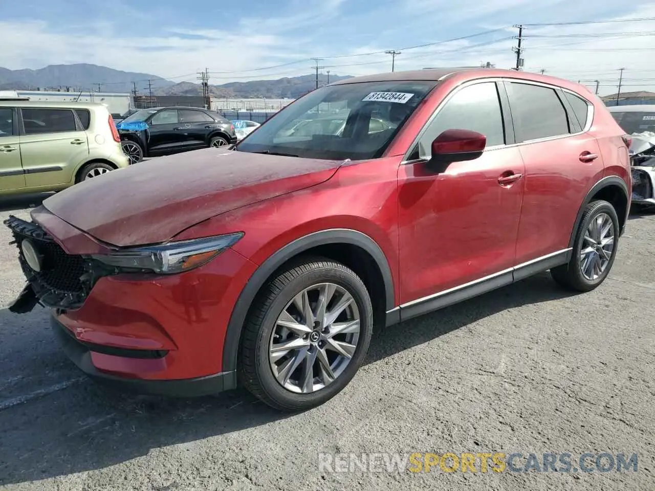 1 fotografías del automóvil dañado JM3KFADM1M0408322 MAZDA CX-5 2021
