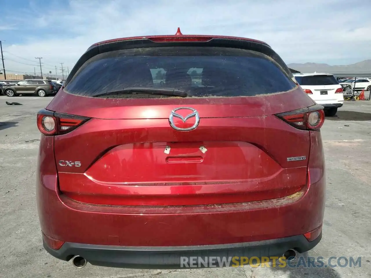6 fotografías del automóvil dañado JM3KFADM1M0408322 MAZDA CX-5 2021