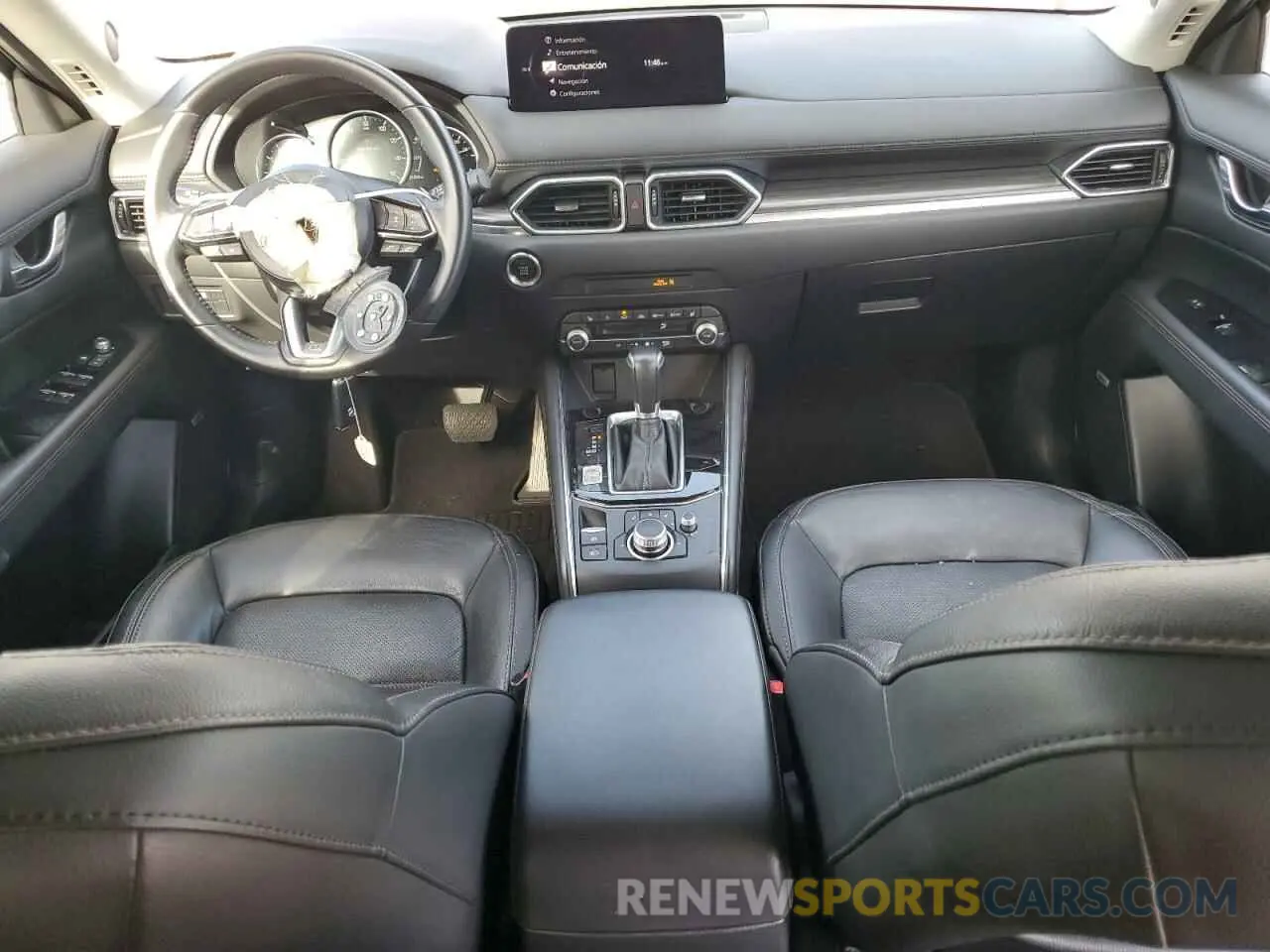8 fotografías del automóvil dañado JM3KFADM1M0408322 MAZDA CX-5 2021