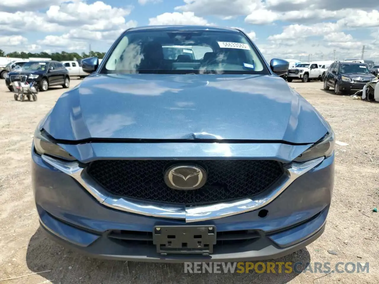 5 fotografías del automóvil dañado JM3KFADM1M1324883 MAZDA CX-5 2021