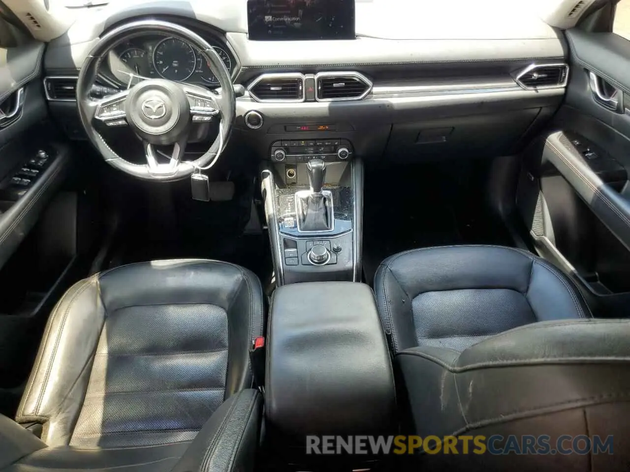 8 fotografías del automóvil dañado JM3KFADM1M1324883 MAZDA CX-5 2021