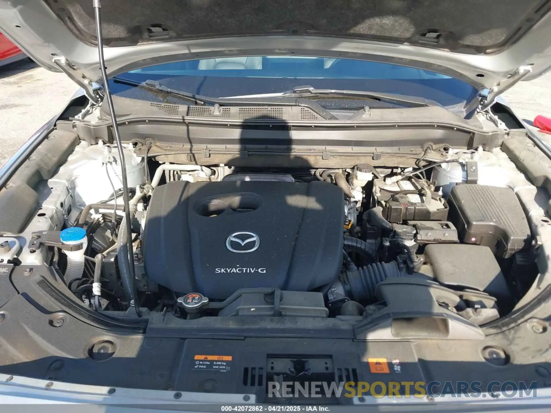 10 fotografías del automóvil dañado JM3KFADM1M1393251 MAZDA CX-5 2021