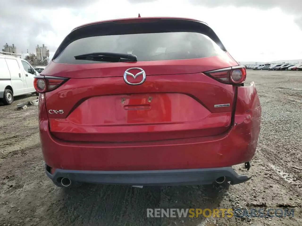 6 fotografías del automóvil dañado JM3KFADM1M1395789 MAZDA CX-5 2021