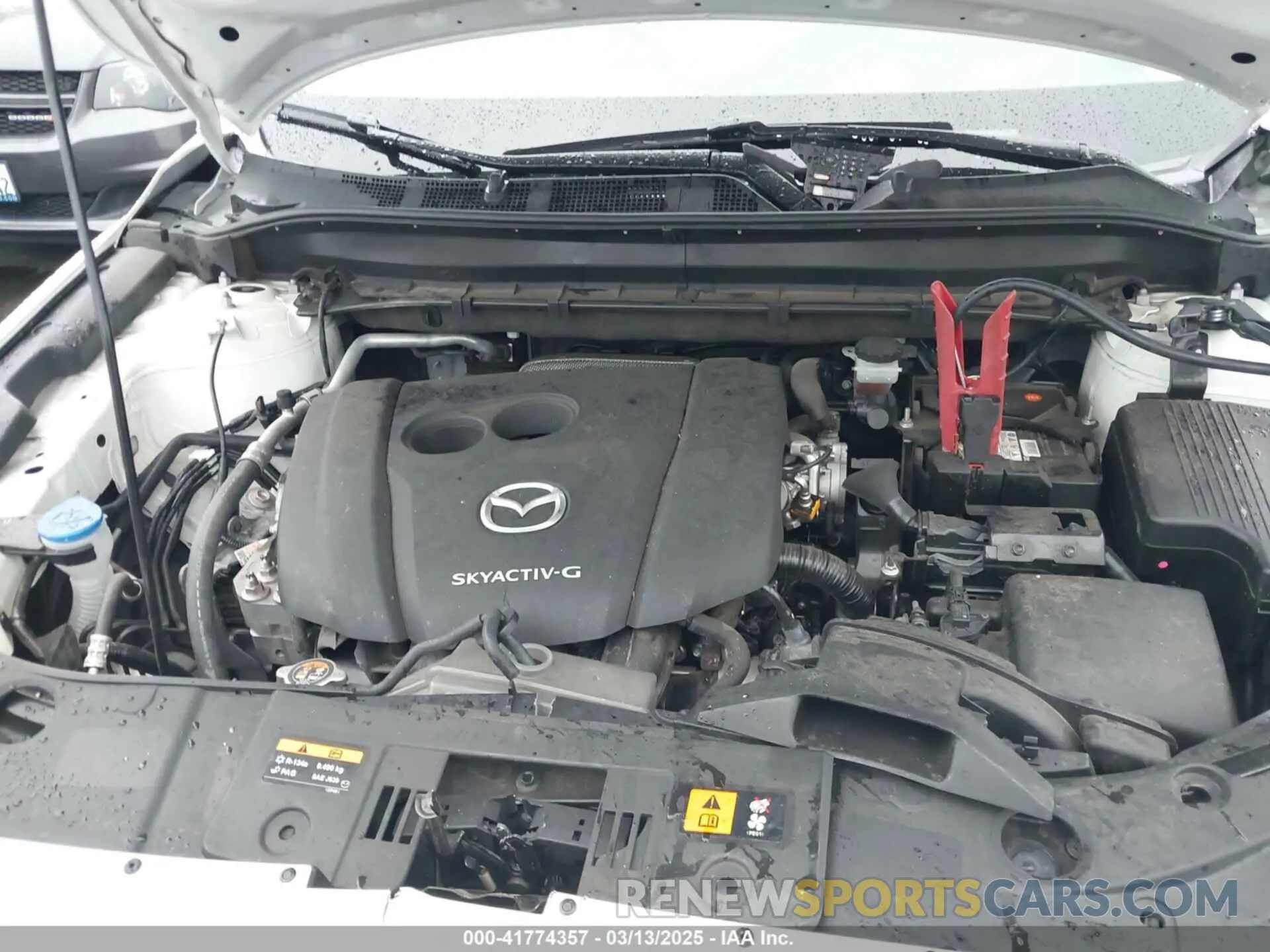 10 fotografías del automóvil dañado JM3KFADM2M0306706 MAZDA CX-5 2021