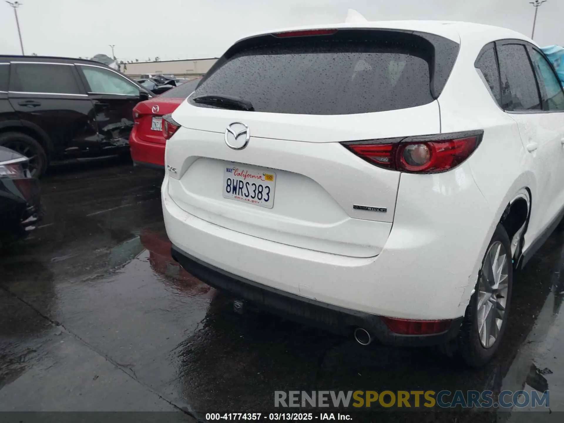 16 fotografías del automóvil dañado JM3KFADM2M0306706 MAZDA CX-5 2021