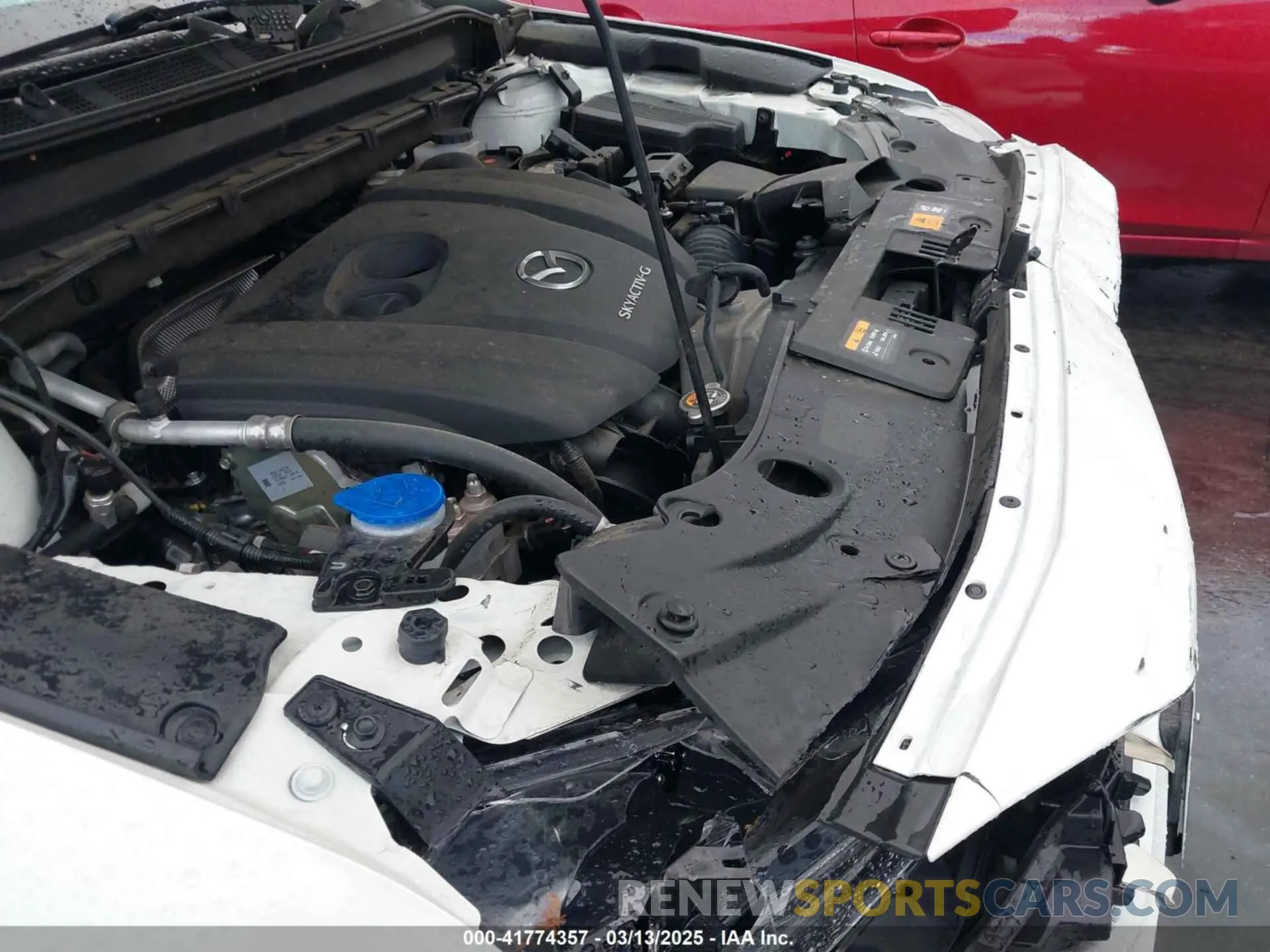 18 fotografías del automóvil dañado JM3KFADM2M0306706 MAZDA CX-5 2021