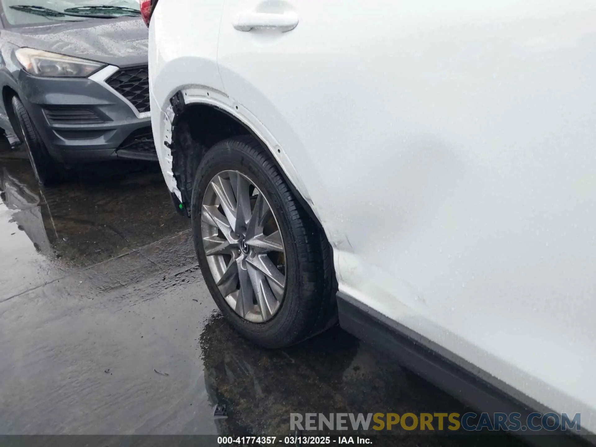20 fotografías del automóvil dañado JM3KFADM2M0306706 MAZDA CX-5 2021