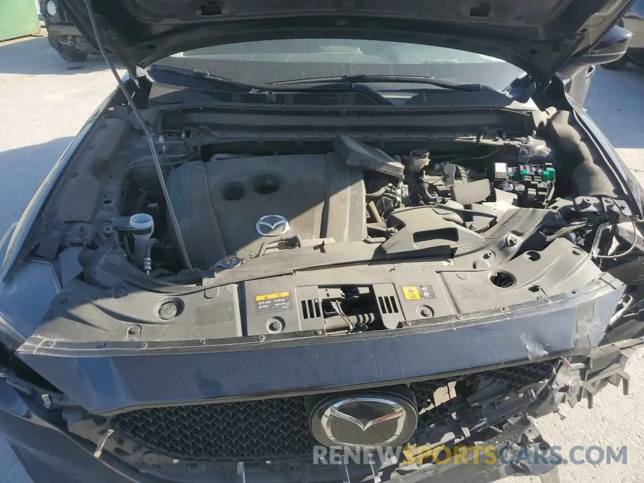 12 fotografías del automóvil dañado JM3KFADM2M0390669 MAZDA CX-5 2021