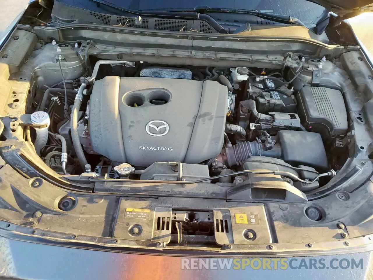12 fotografías del automóvil dañado JM3KFADM2M0487743 MAZDA CX-5 2021