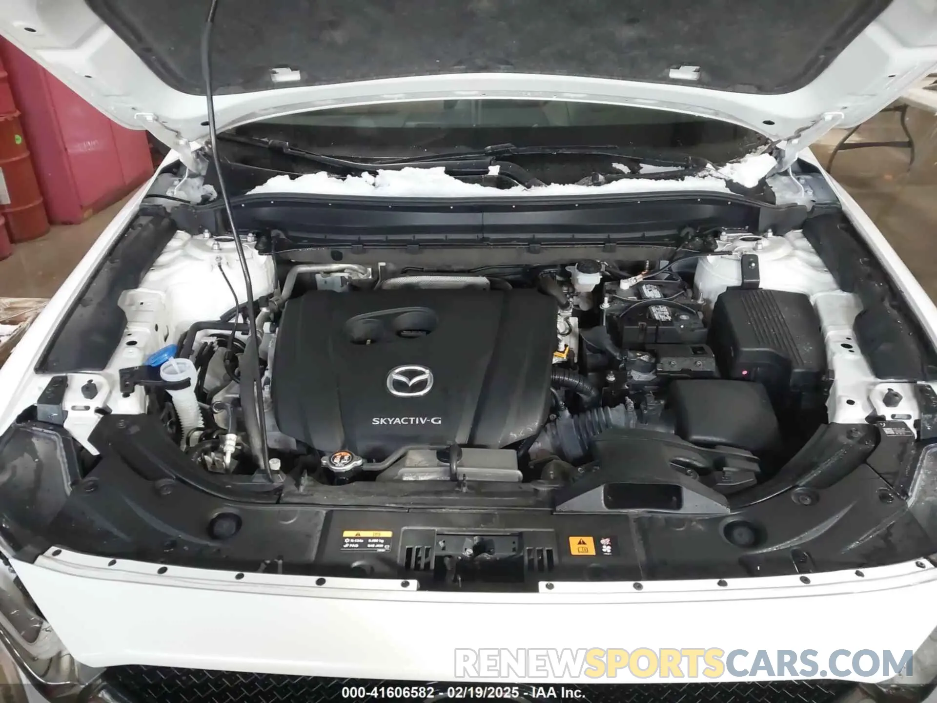 10 fotografías del automóvil dañado JM3KFADM3M0312143 MAZDA CX-5 2021