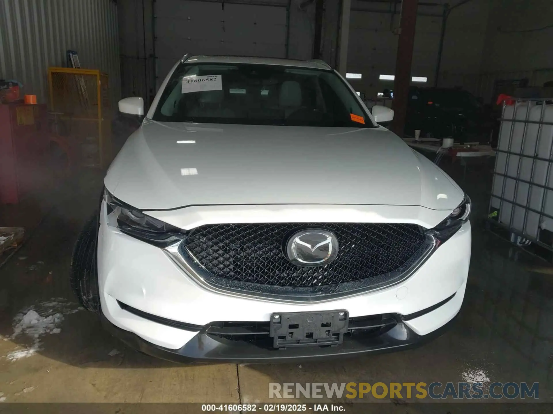 12 fotografías del automóvil dañado JM3KFADM3M0312143 MAZDA CX-5 2021