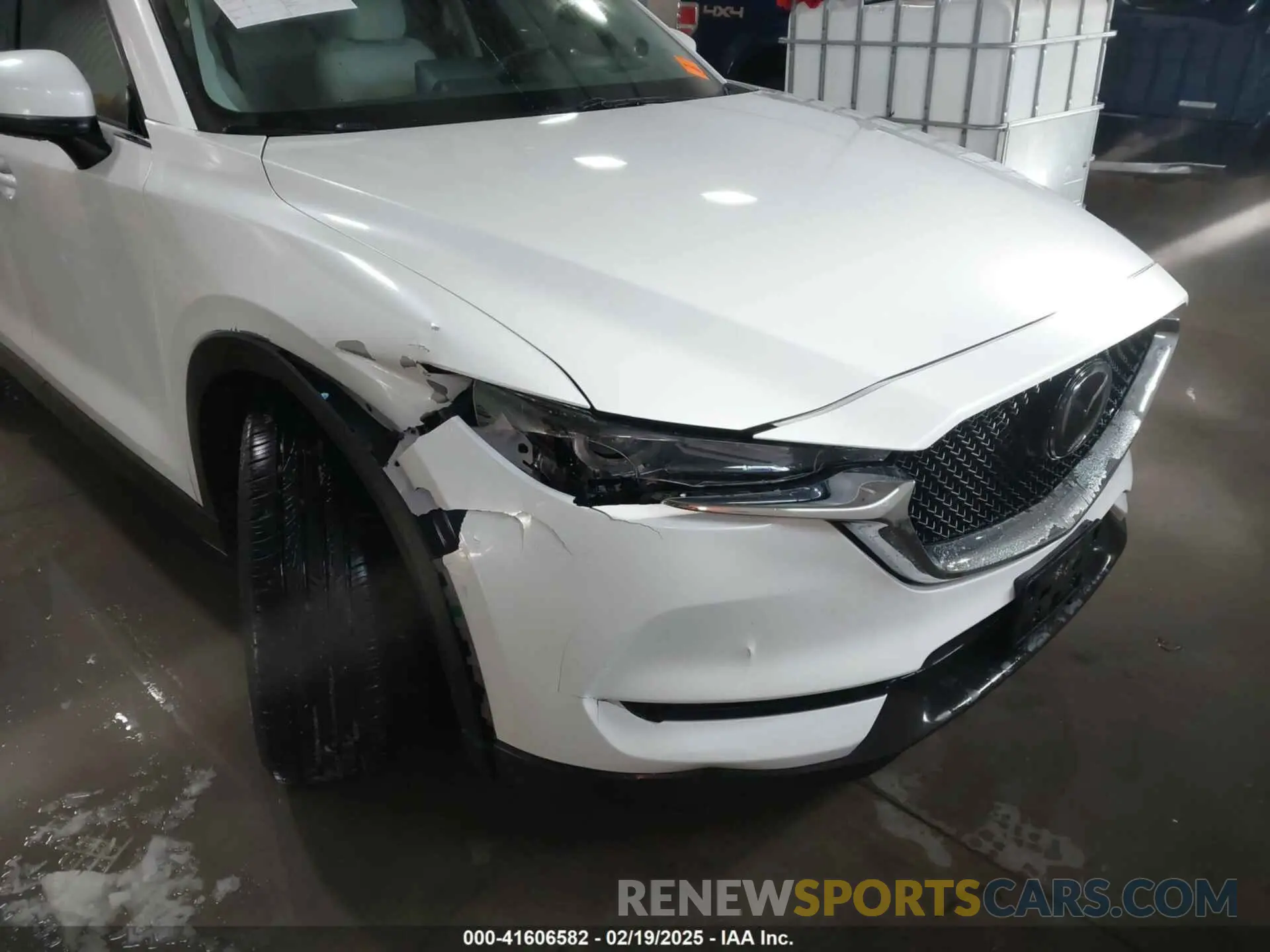 6 fotografías del automóvil dañado JM3KFADM3M0312143 MAZDA CX-5 2021