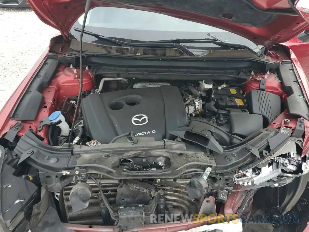 12 fotografías del automóvil dañado JM3KFADM3M0478209 MAZDA CX-5 2021