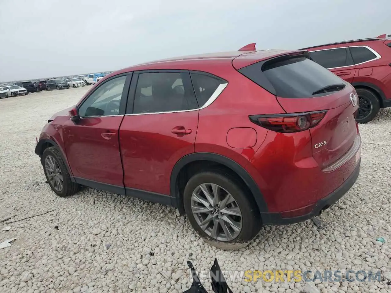 2 fotografías del automóvil dañado JM3KFADM3M0478209 MAZDA CX-5 2021