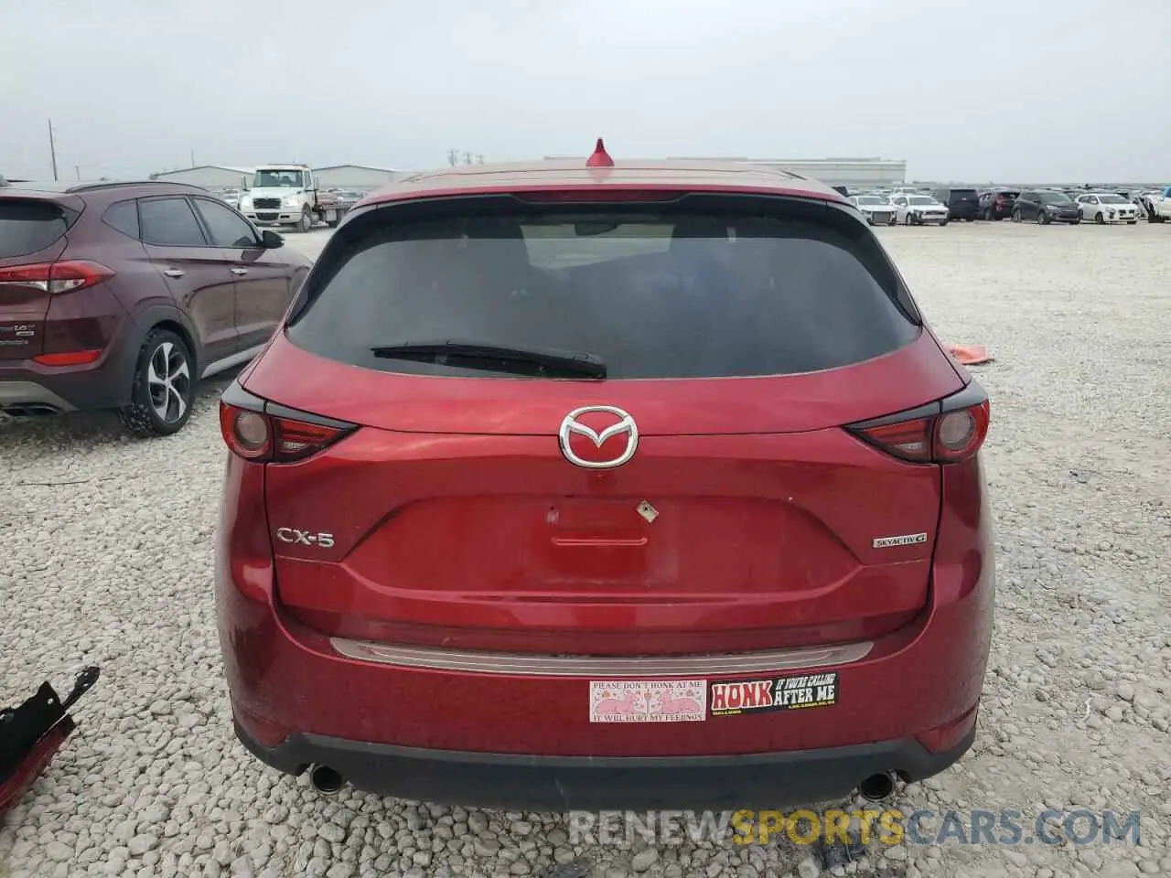 6 fotografías del automóvil dañado JM3KFADM3M0478209 MAZDA CX-5 2021