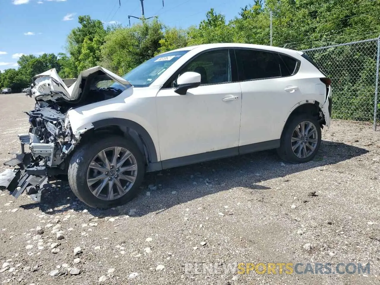1 fotografías del automóvil dañado JM3KFADM3M1329809 MAZDA CX-5 2021