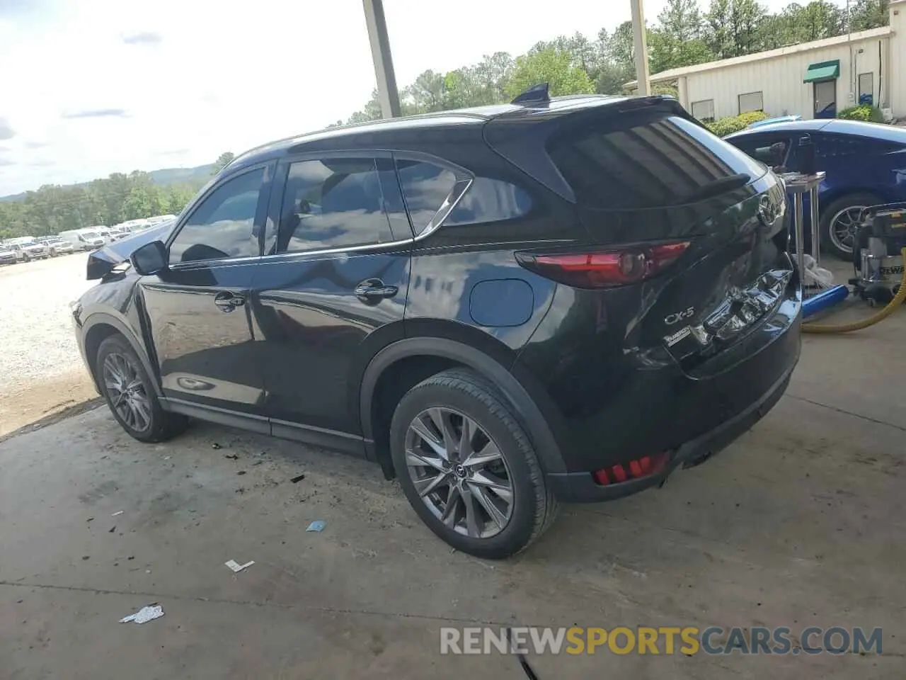 2 fotografías del automóvil dañado JM3KFADM3M1335593 MAZDA CX-5 2021