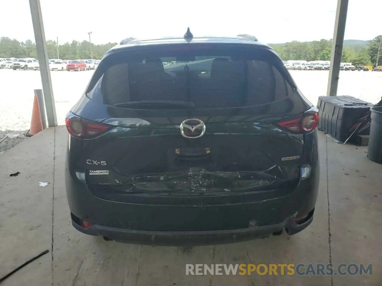 6 fotografías del automóvil dañado JM3KFADM3M1335593 MAZDA CX-5 2021