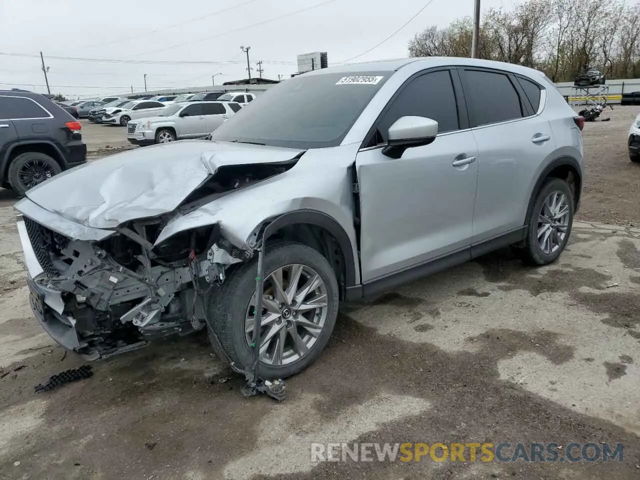 1 fotografías del automóvil dañado JM3KFADM4M0387532 MAZDA CX-5 2021