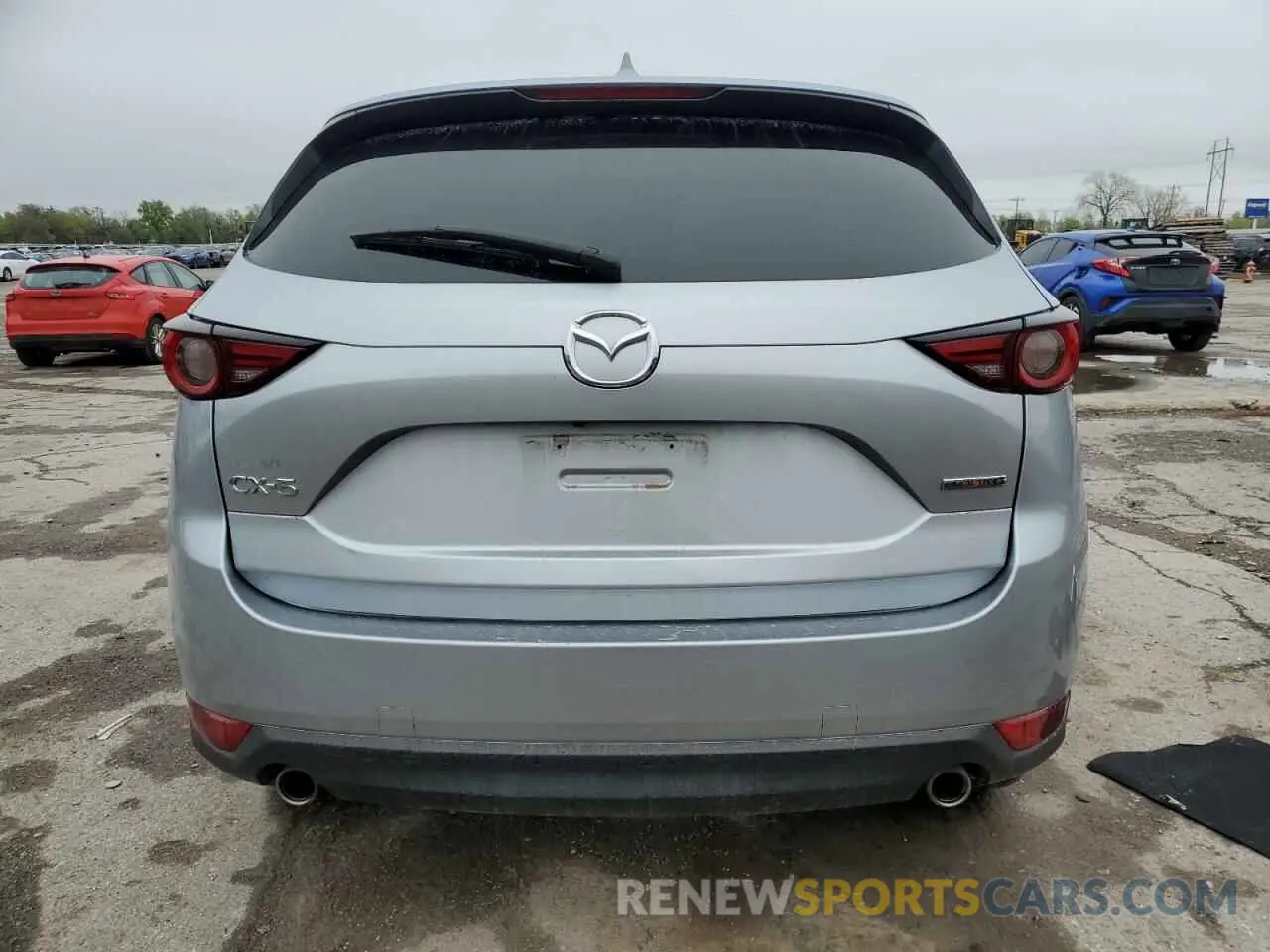 6 fotografías del automóvil dañado JM3KFADM4M0387532 MAZDA CX-5 2021