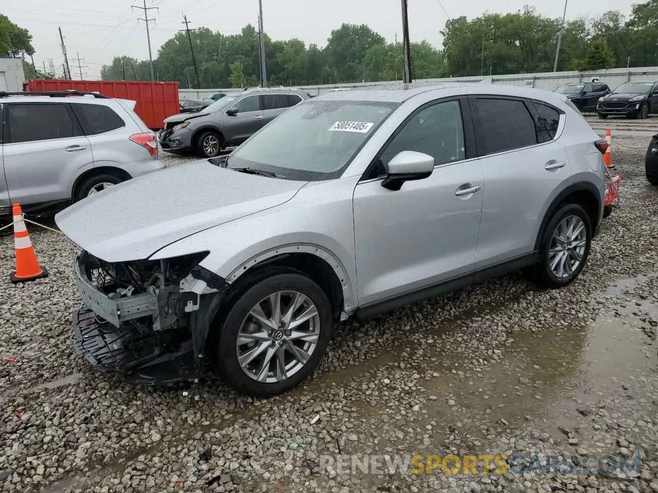 1 fotografías del automóvil dañado JM3KFADM4M1317376 MAZDA CX-5 2021
