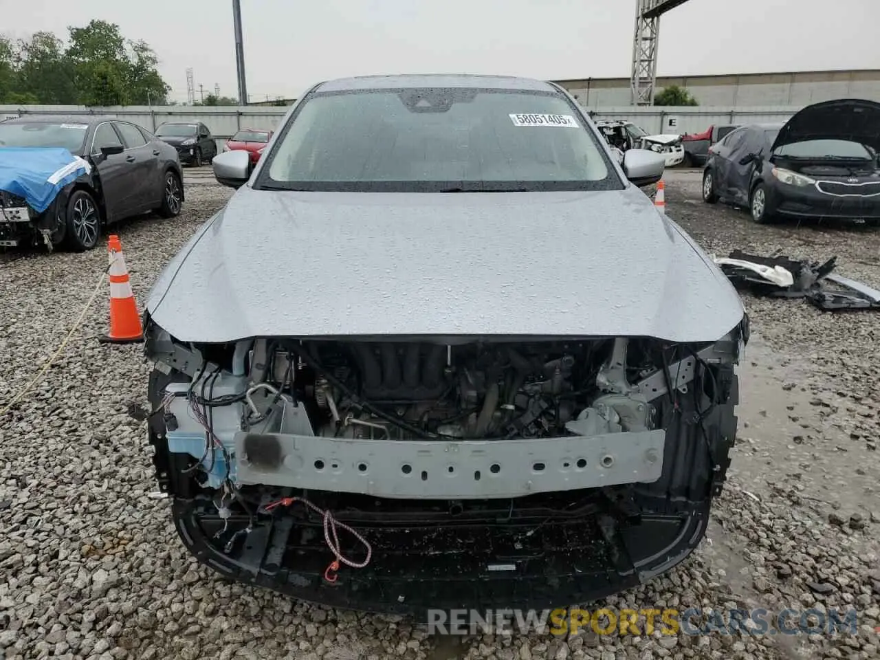 5 fotografías del automóvil dañado JM3KFADM4M1317376 MAZDA CX-5 2021