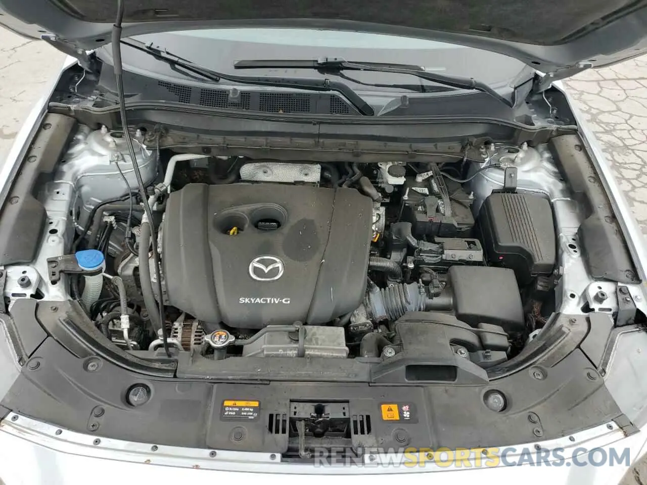 12 fotografías del automóvil dañado JM3KFADM5M1394807 MAZDA CX-5 2021