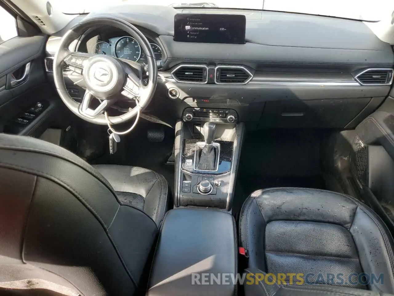 8 fotografías del automóvil dañado JM3KFADM5M1394807 MAZDA CX-5 2021