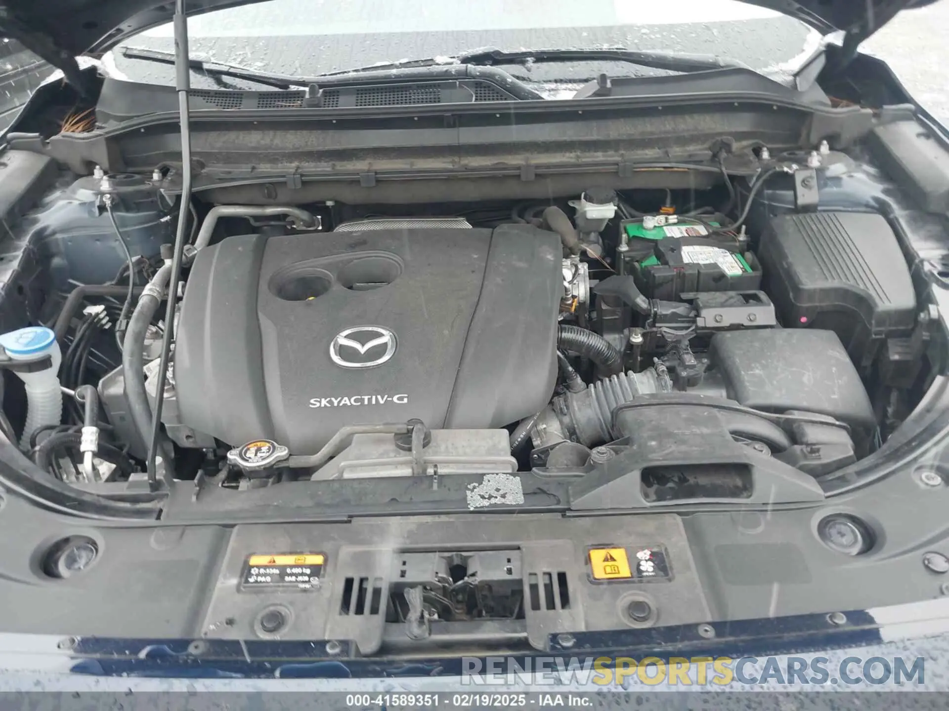 10 fotografías del automóvil dañado JM3KFADM7M0356310 MAZDA CX-5 2021