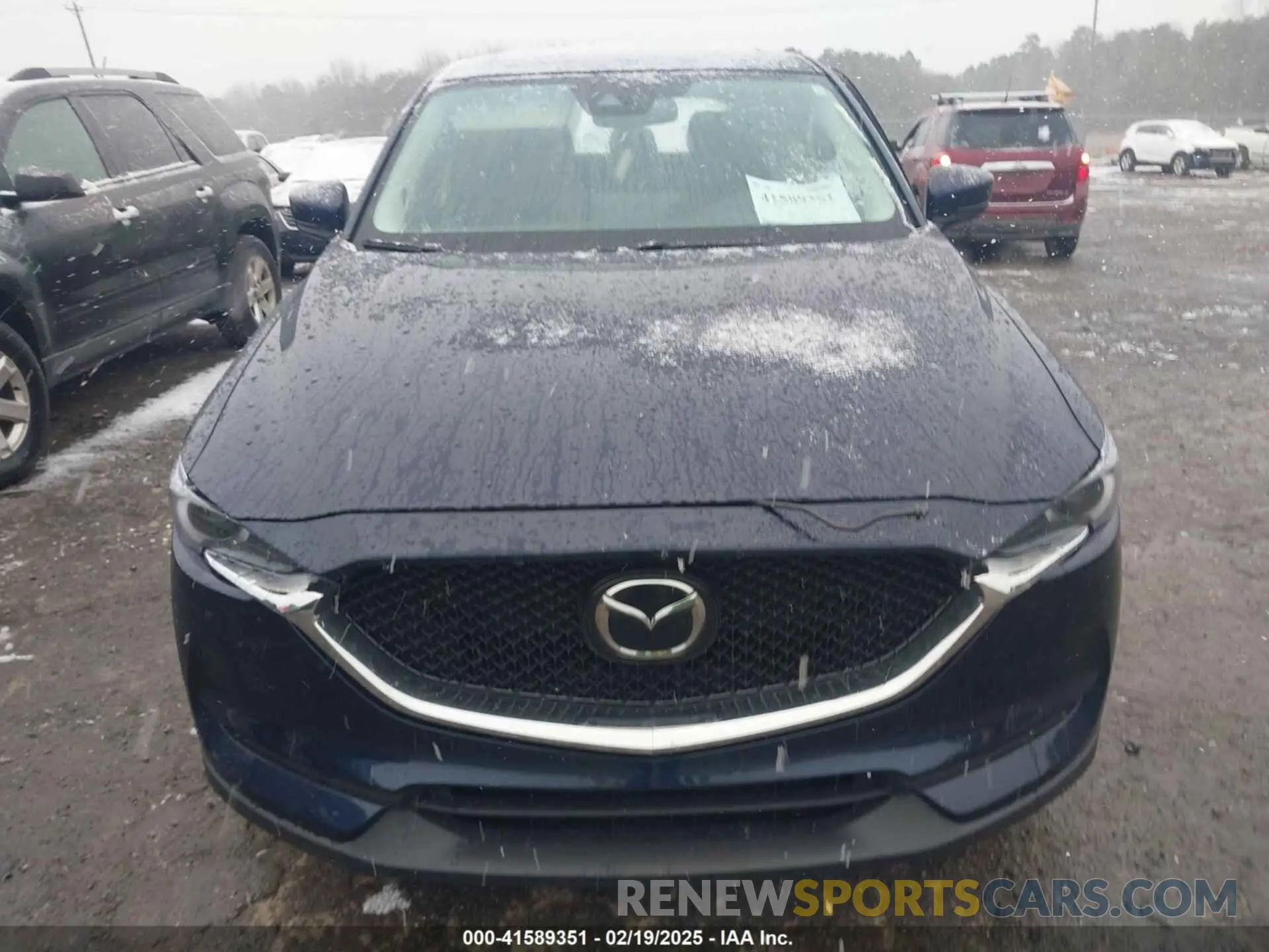 13 fotografías del automóvil dañado JM3KFADM7M0356310 MAZDA CX-5 2021
