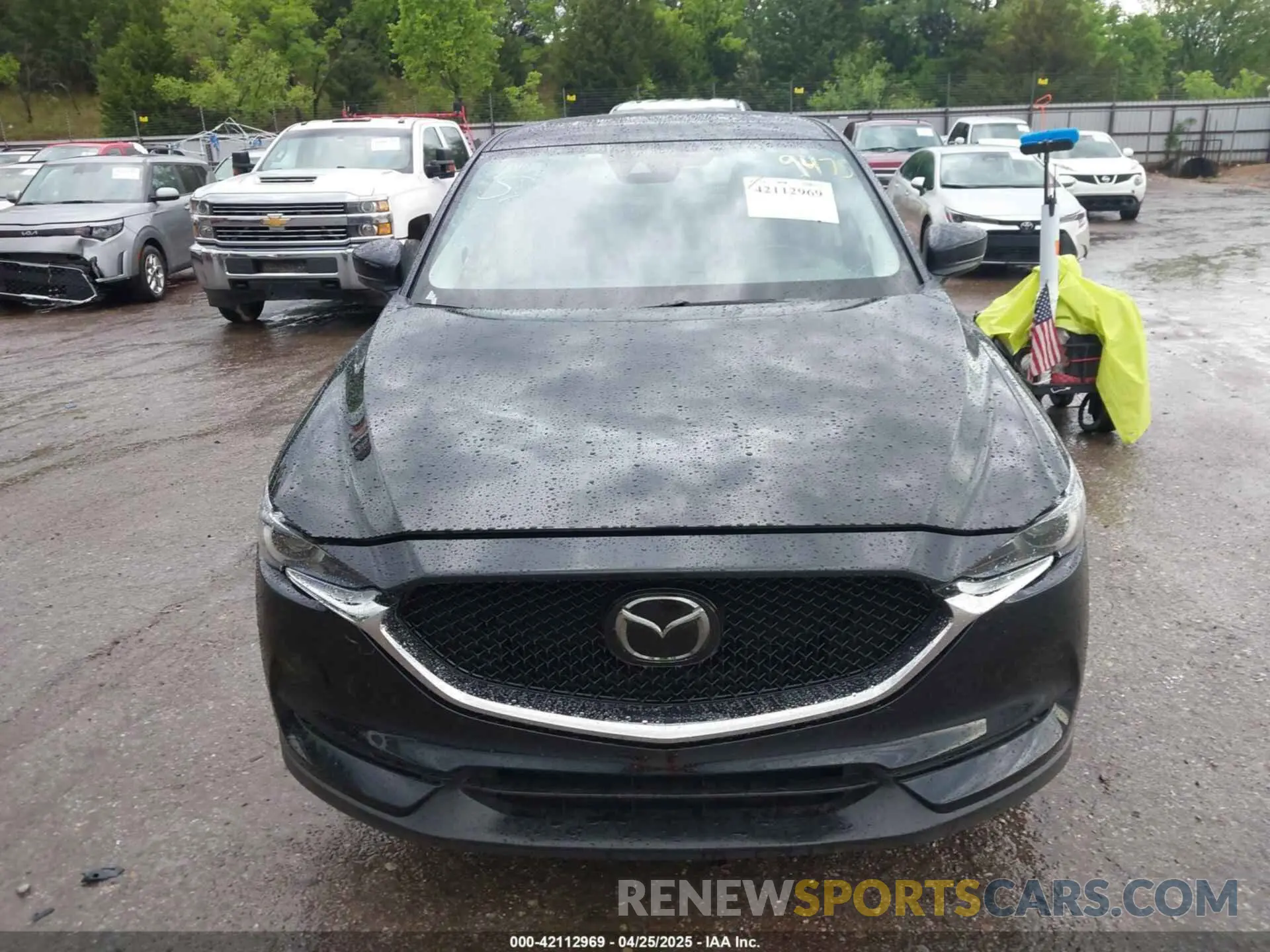 12 fotografías del automóvil dañado JM3KFADM7M0479475 MAZDA CX-5 2021