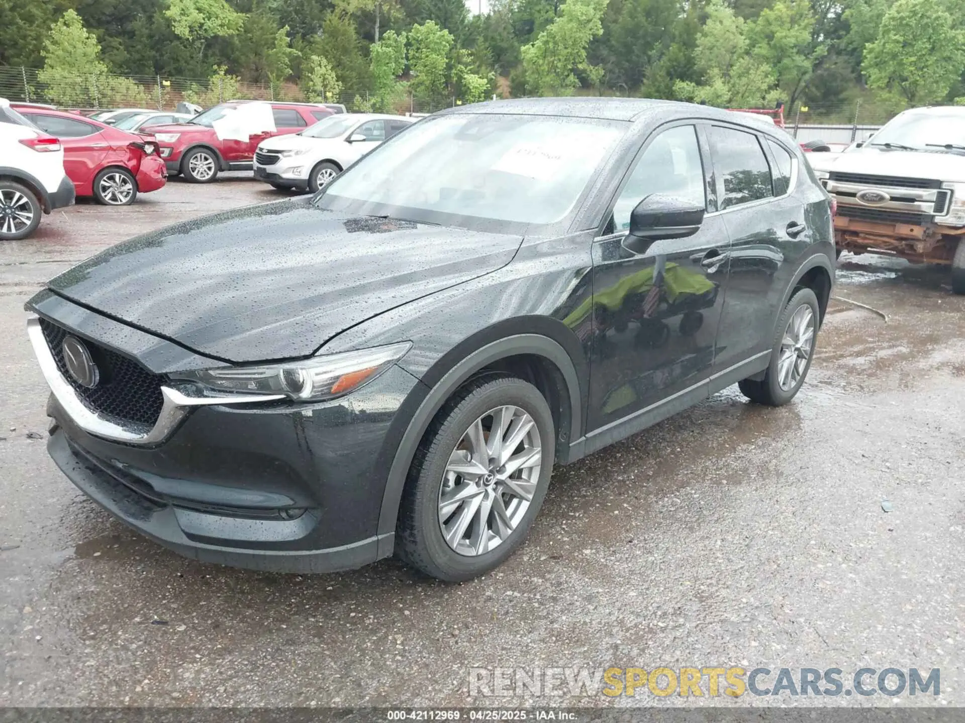 2 fotografías del automóvil dañado JM3KFADM7M0479475 MAZDA CX-5 2021