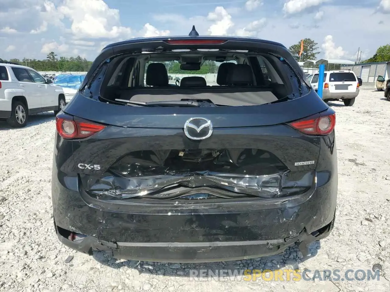 6 fotografías del automóvil dañado JM3KFADM7M0479587 MAZDA CX-5 2021