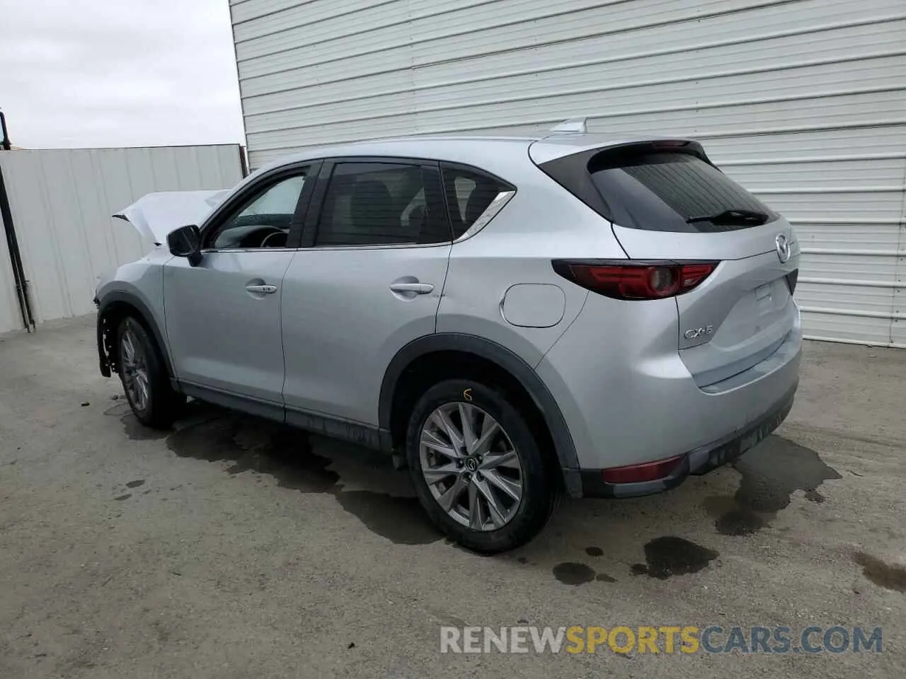 2 fotografías del automóvil dañado JM3KFADM7M1339081 MAZDA CX-5 2021