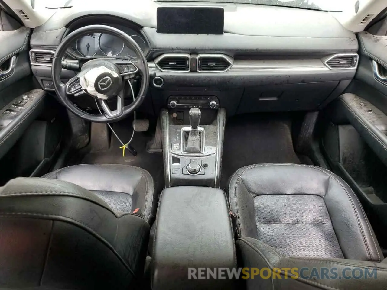 8 fotografías del automóvil dañado JM3KFADM7M1339081 MAZDA CX-5 2021