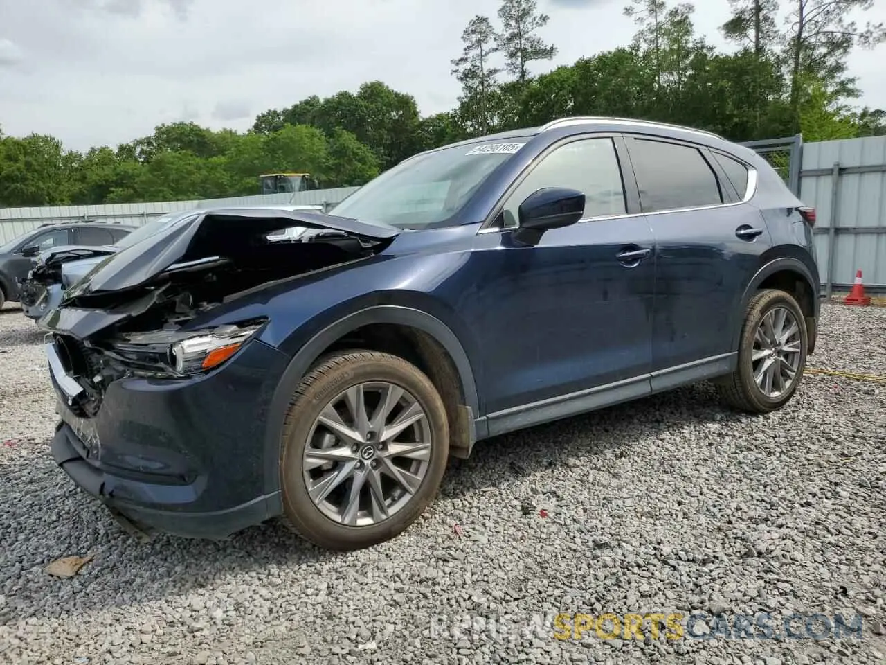 1 fotografías del automóvil dañado JM3KFADM8M0303938 MAZDA CX-5 2021
