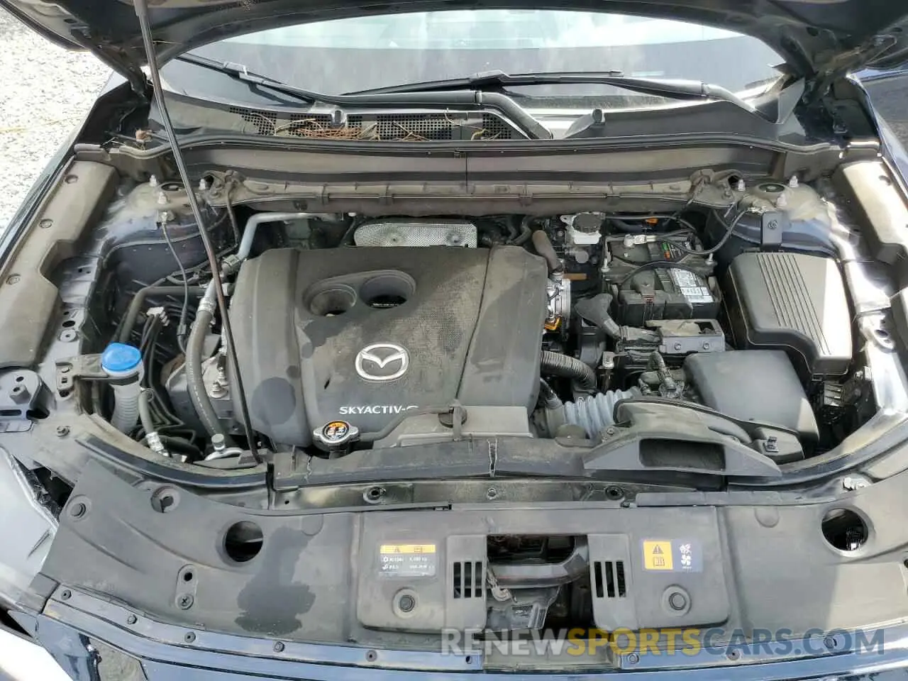 12 fotografías del automóvil dañado JM3KFADM8M0303938 MAZDA CX-5 2021