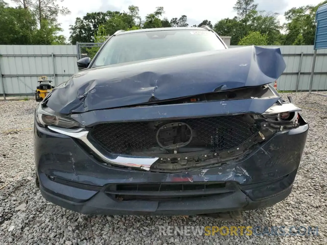 5 fotografías del automóvil dañado JM3KFADM8M0303938 MAZDA CX-5 2021