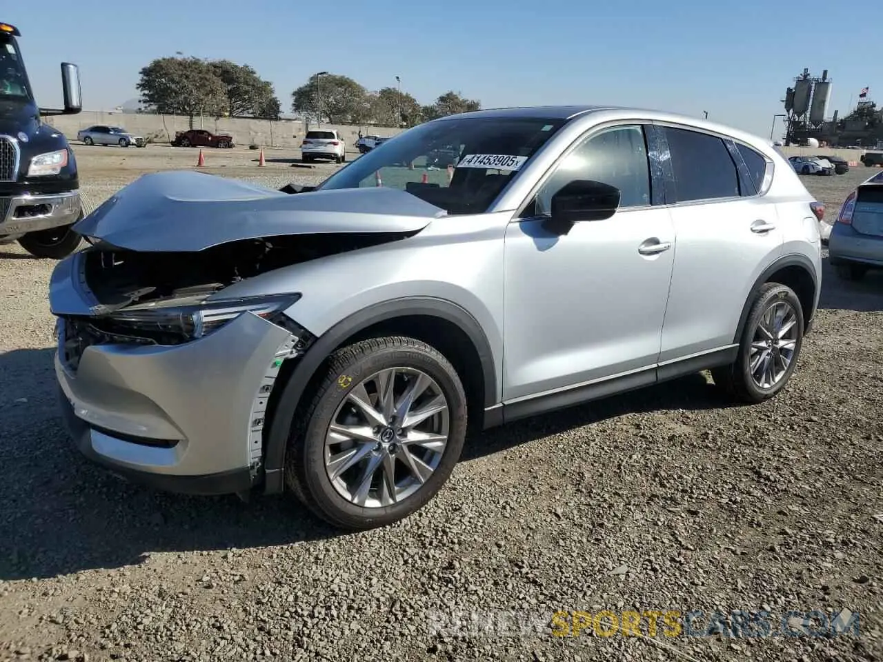1 fotografías del automóvil dañado JM3KFADM8M0387839 MAZDA CX-5 2021