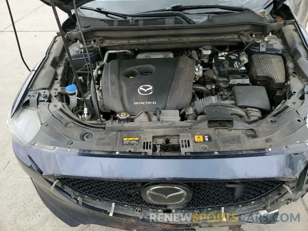 14 fotografías del automóvil dañado JM3KFADM8M1321415 MAZDA CX-5 2021