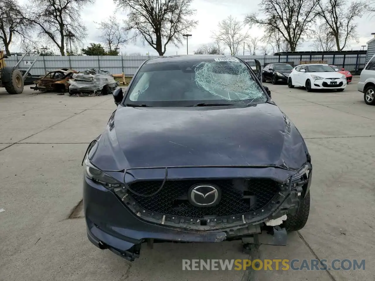 5 fotografías del automóvil dañado JM3KFADM8M1321415 MAZDA CX-5 2021