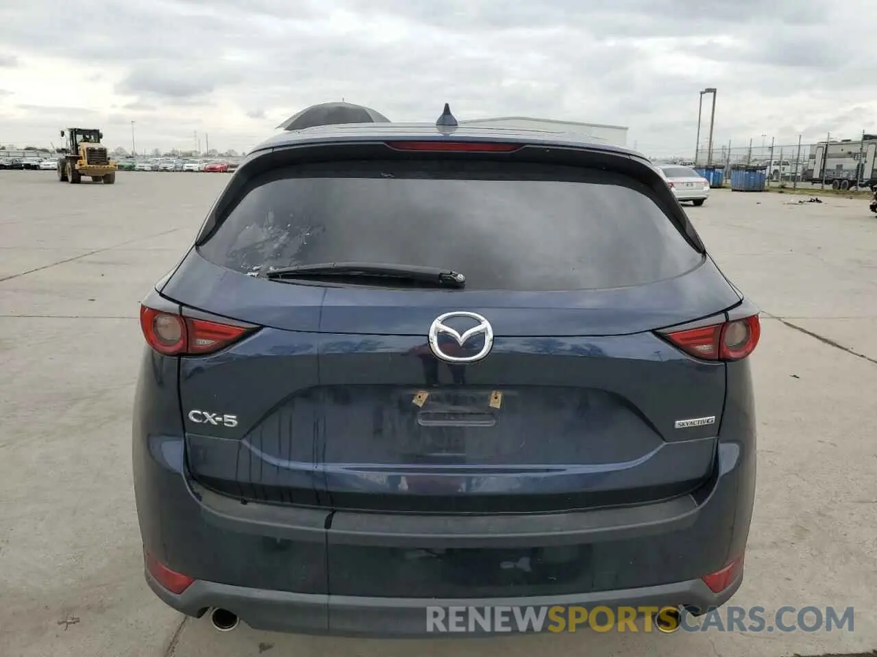 6 fotografías del automóvil dañado JM3KFADM8M1321415 MAZDA CX-5 2021