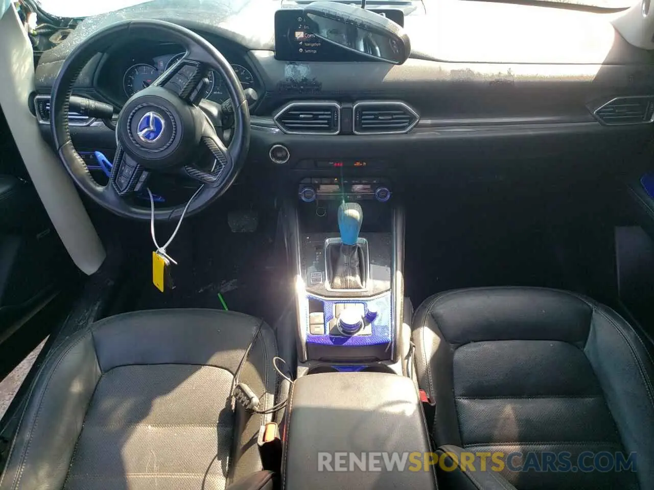 8 fotografías del automóvil dañado JM3KFADM8M1321415 MAZDA CX-5 2021