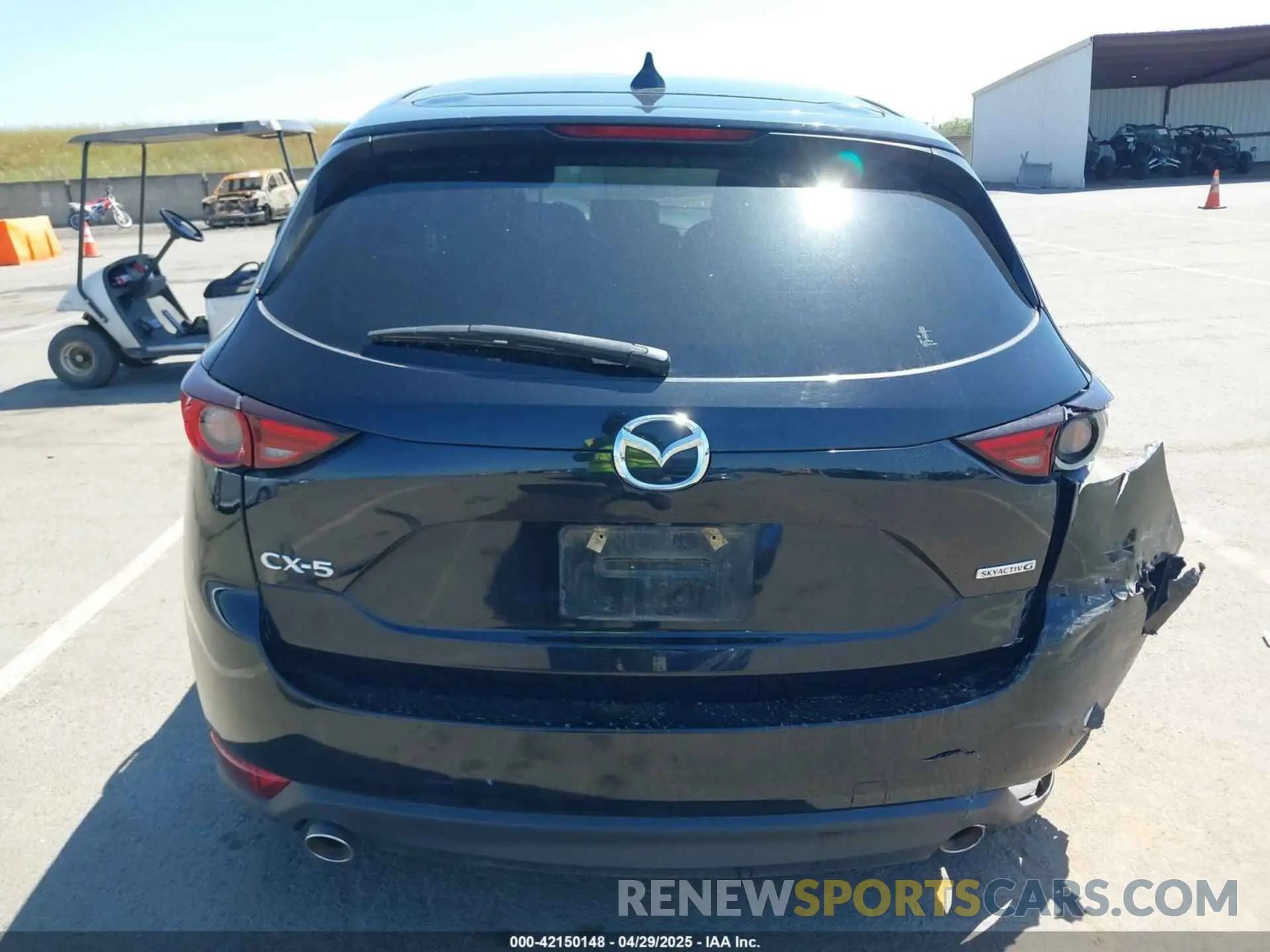 17 fotografías del automóvil dañado JM3KFADM8M1321527 MAZDA CX-5 2021